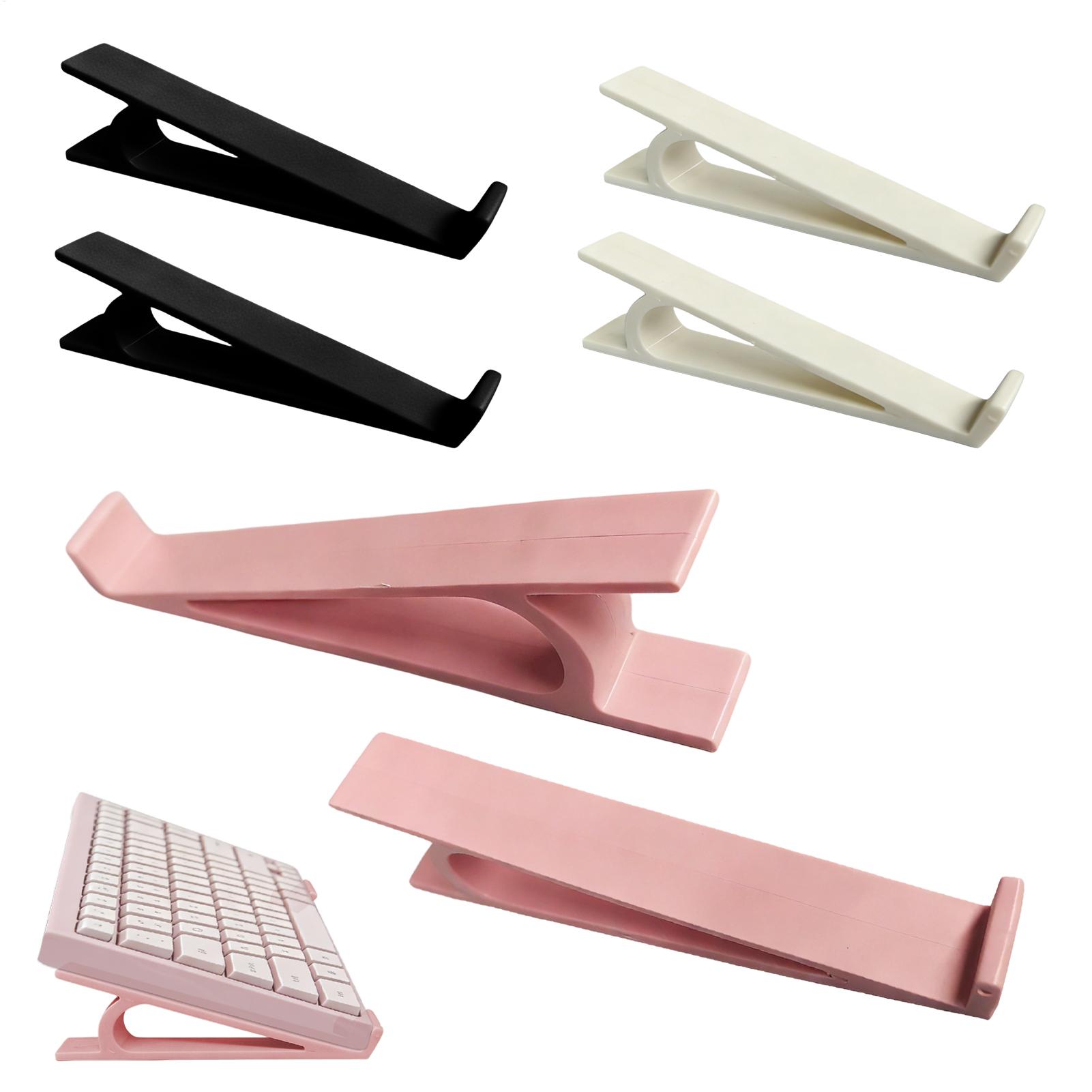 Desk Setup Home Office - Universeller Tastaturständer, 2 Stück/Paar, ergonomischer, rutschfester