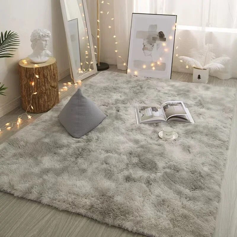 Desk Setup Girly - Vikama Seide Wolle Teppich Schlafzimmer Teppich