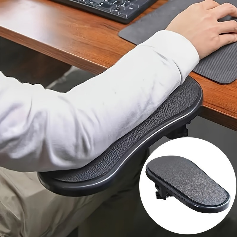Ergonomic Desk Setup Keyboard - 1 Stück ergonomische Schreibtisch-Armlehnenverlängerung für Spiele