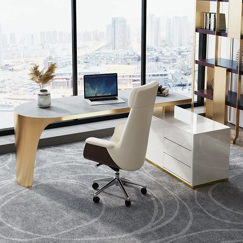 Desk Setup Bedroom - Europäische Chefschreibtische, Schlafzimmer-Midi-Nachttisch, Büroschreibtisch-Zubehör, Studier-Setup, Tavolino,