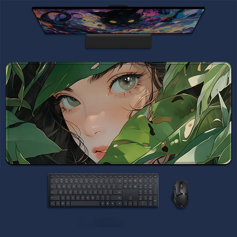 Anime-Mädchen Waldlandschaft G – Desk Setup Natural Bewertung und Preis