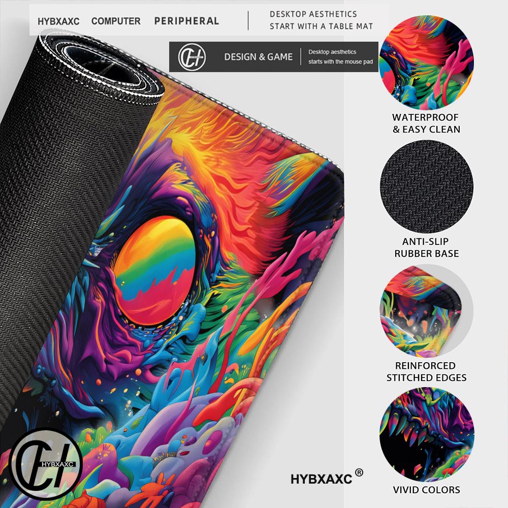 HYBXAXC Psychedelic Monster Sc – Desk Setup Art Bewertung und Preis