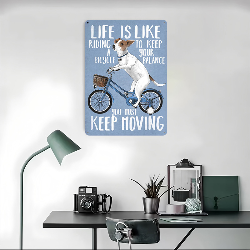 Das Leben Ist Wie Ein Fahrradt – Desk Setup Art Bewertung und Preis