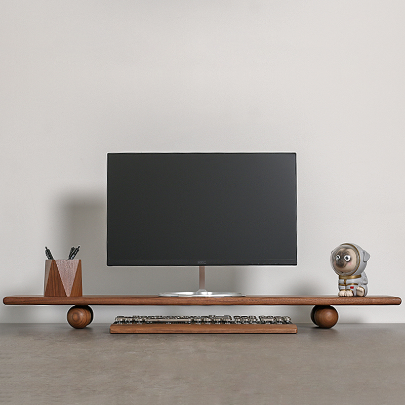 Desktop-Riser aus Naturholz, D – Desk Setup Natural Bewertung und Preis