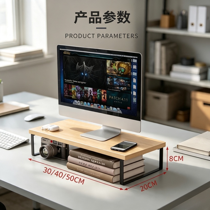 Erhöhter Desktop-Monitorstände – Desk Setup Home Office Bewertung und Preis