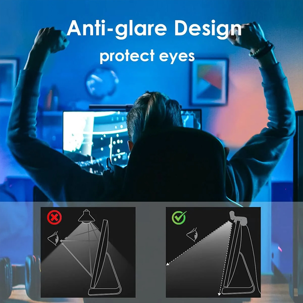 2 Stück RGB-Monitor-Lichtleist – Desk Setup Bedroom Bewertung und Preis