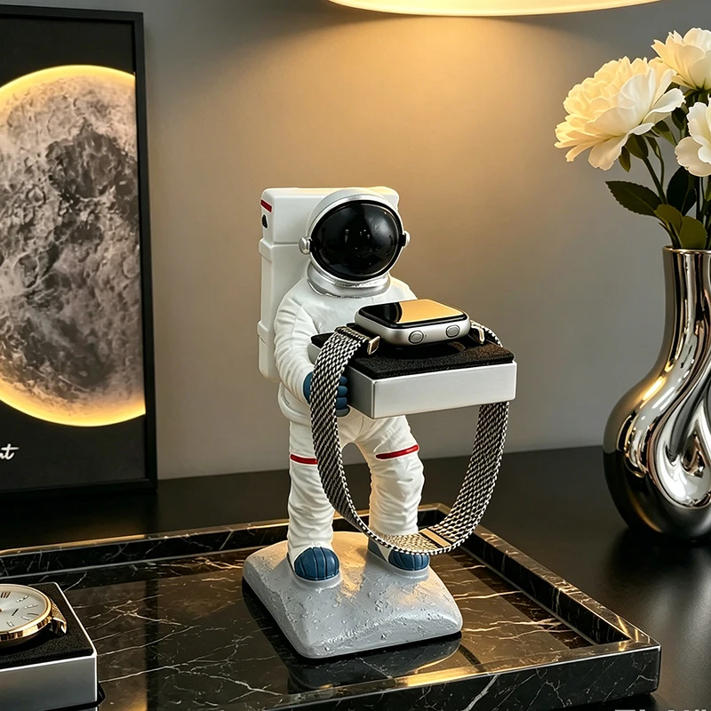 Kreativer Astronauten-Uhrenstä – Desk Setup Home Office Bewertung und Preis