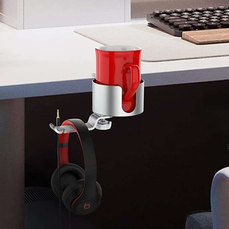 Premium Drehbarer Becherhalter – Desk Setup Home Office Bewertung und Preis