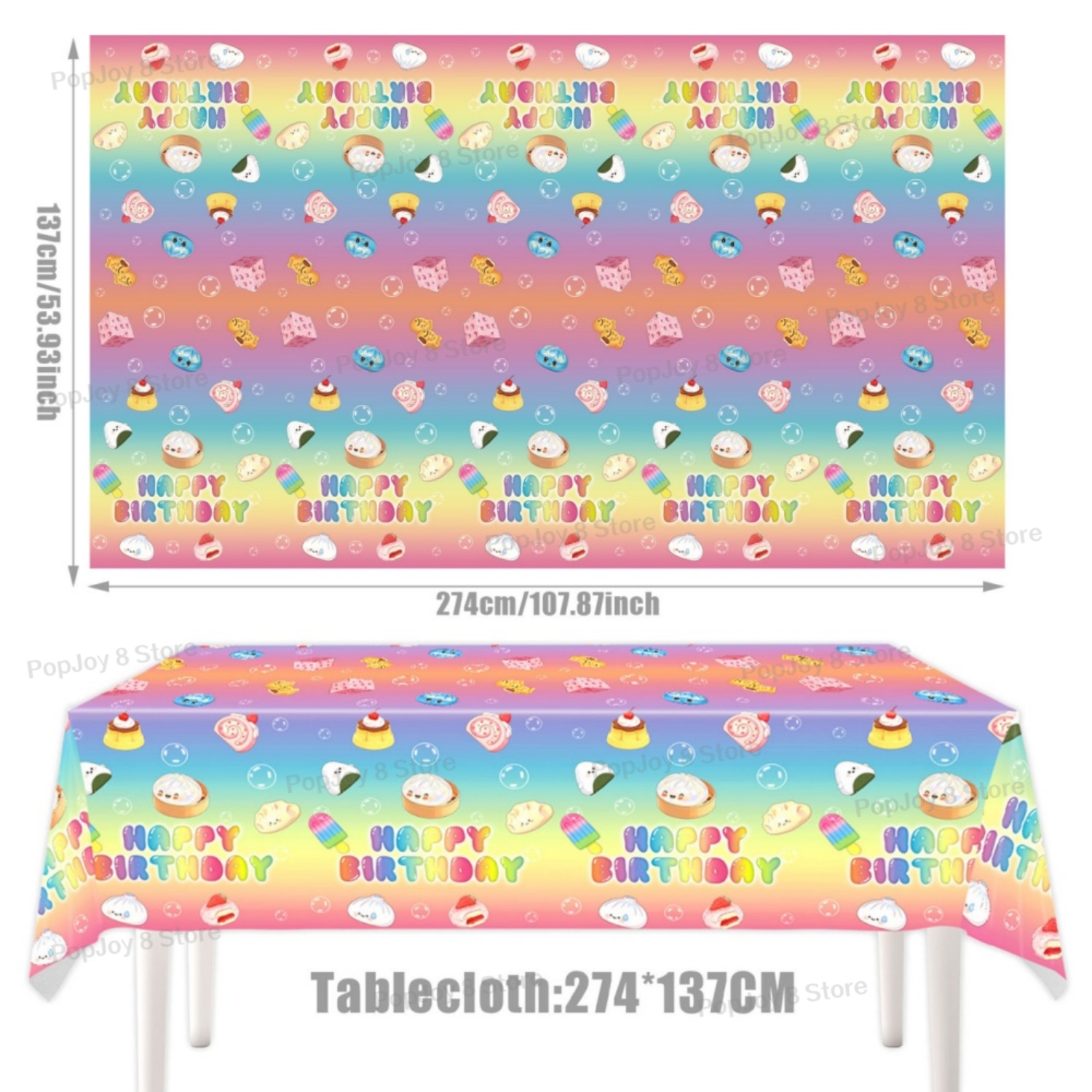 137x274cm Einweg-Tischdecke mi – Desk Setup Wallpaper Bewertung und Preis