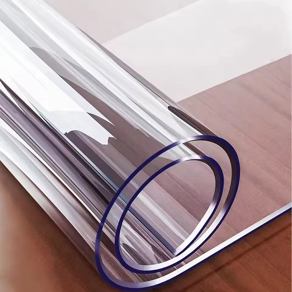 Weiche Glastischdecke, transpa – Desk Setup Wallpaper Bewertung und Preis
