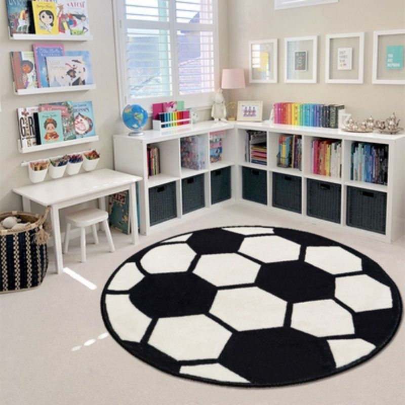 Fußball-Flauschiger Teppich fü – Desk Setup Girly Bewertung und Preis