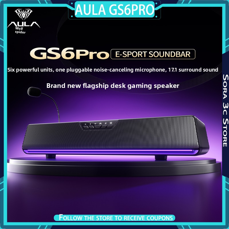AULA GS6Pro Esports-Lautsprech – Speaker Desk Setup Bewertung und Preis