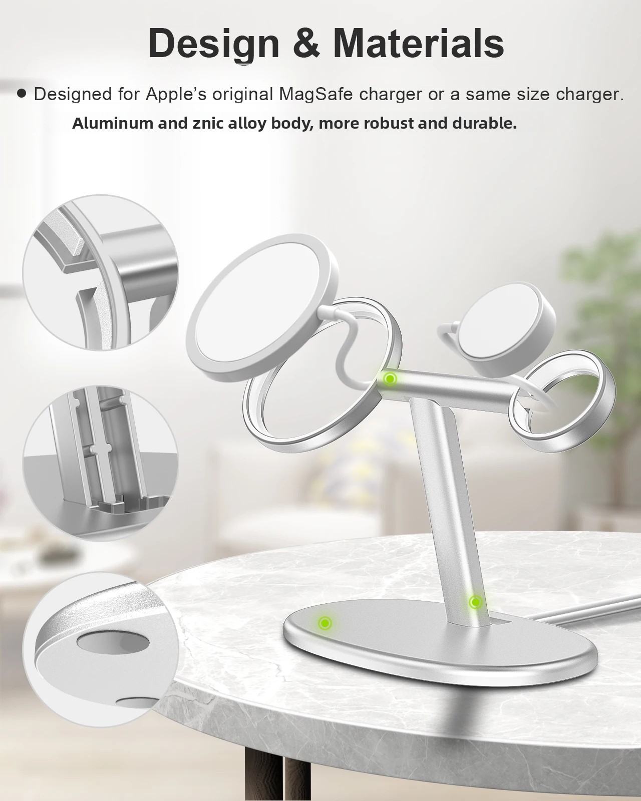 EWA 2-in-1 Desktop-Telefonstän – Desk Setup Table Bewertung und Preis