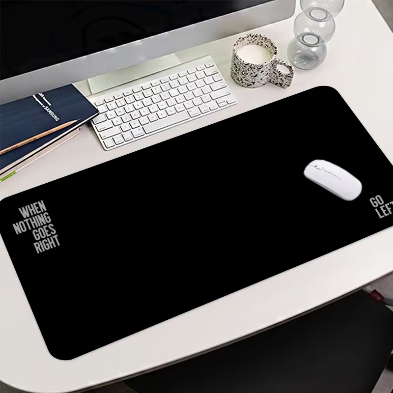 Mauspad mit Zitat „Wenn nichts – Desk Setup Quotes Bewertung und Preis