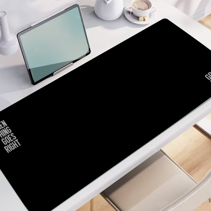 Mauspad mit Zitat „Wenn nichts – Desk Setup Quotes Bewertung und Preis