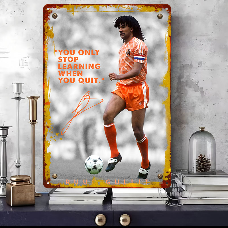 Ruud Gullit Fußballspieler Wan – Desk Setup Art Bewertung und Preis