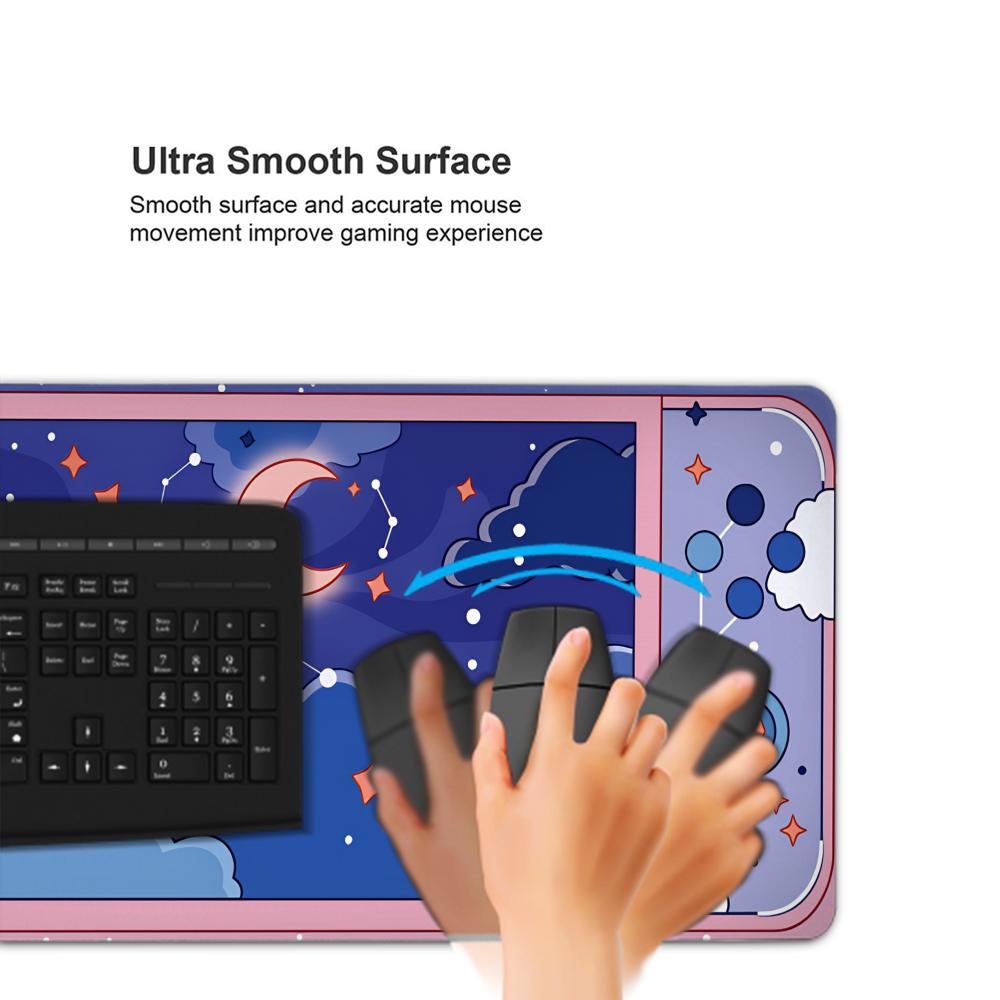 HYBXAXC Mond und Sterne Große  – Desk Setup Art Bewertung und Preis
