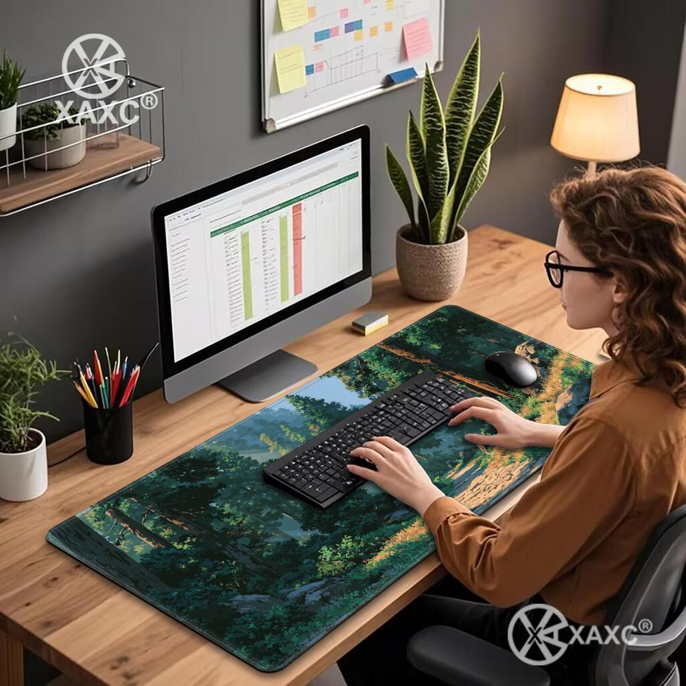 Forest Escape XXL-Mauspad, Sch – Desk Setup Natural Bewertung und Preis
