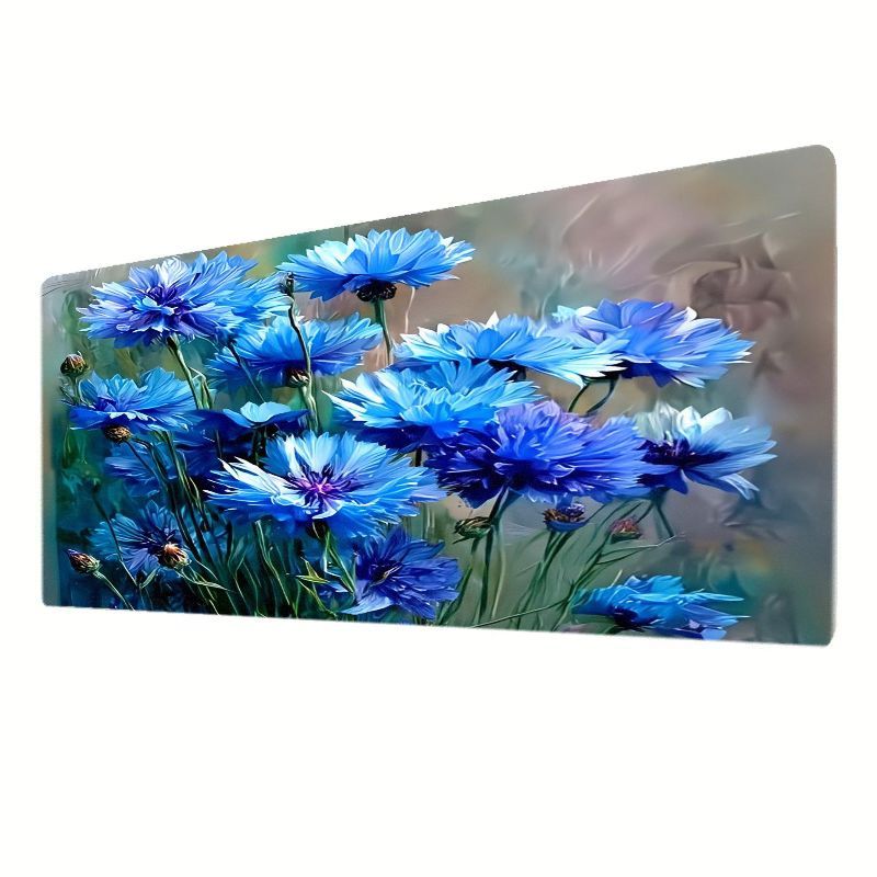 Brand Blue Cornflower Mauspad, – Desk Setup Natural Bewertung und Preis