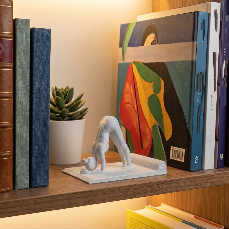 3D-Gedruckter Yoga-Mädchen Han – Desk Setup Home Office Bewertung und Preis