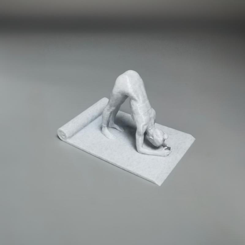 3D-Gedruckter Yoga-Mädchen Han – Desk Setup Home Office Bewertung und Preis